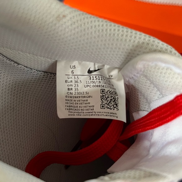 Custom red LV Nike Air Force 1s - Picture 4 of 4